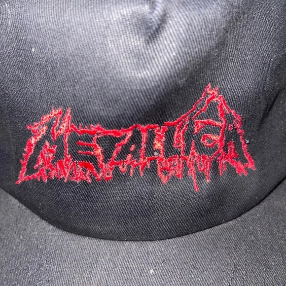 1994 Brockum SnapBack Hat Metallica black used